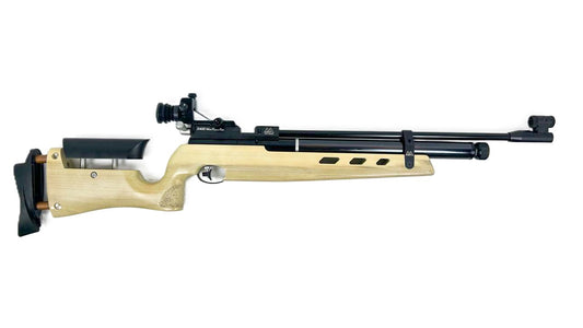 Air Arms MPR SPORTER .177 5.1 FTLB  AMBI POPLAR WHITE RUBBER BUTT