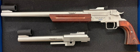 Mod 2008 Single Shot #907-1000 caliber 6.5 Creedmoor, extra barrel 357Mag 10"